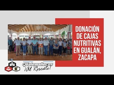 Donación en Gualán