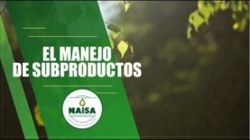 El manejo de subproductos