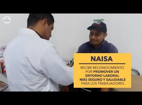 NAISA Recibe reconocimiento por promover un entorno laboral más seguro y saludable